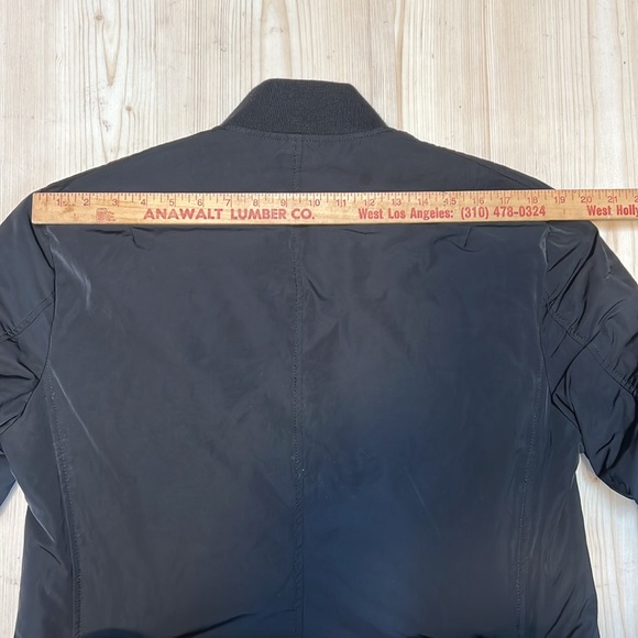 Solid Homme (Wooyoungmi) Long Black Bomber Jacket - Picture 8 of 12